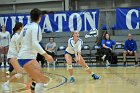 VB vs USCGA  Wheaton College Women's Volleyball vs U.S. Coast Guard Academy. - Photo by Keith Nordstrom : Wheaton, Volleyball